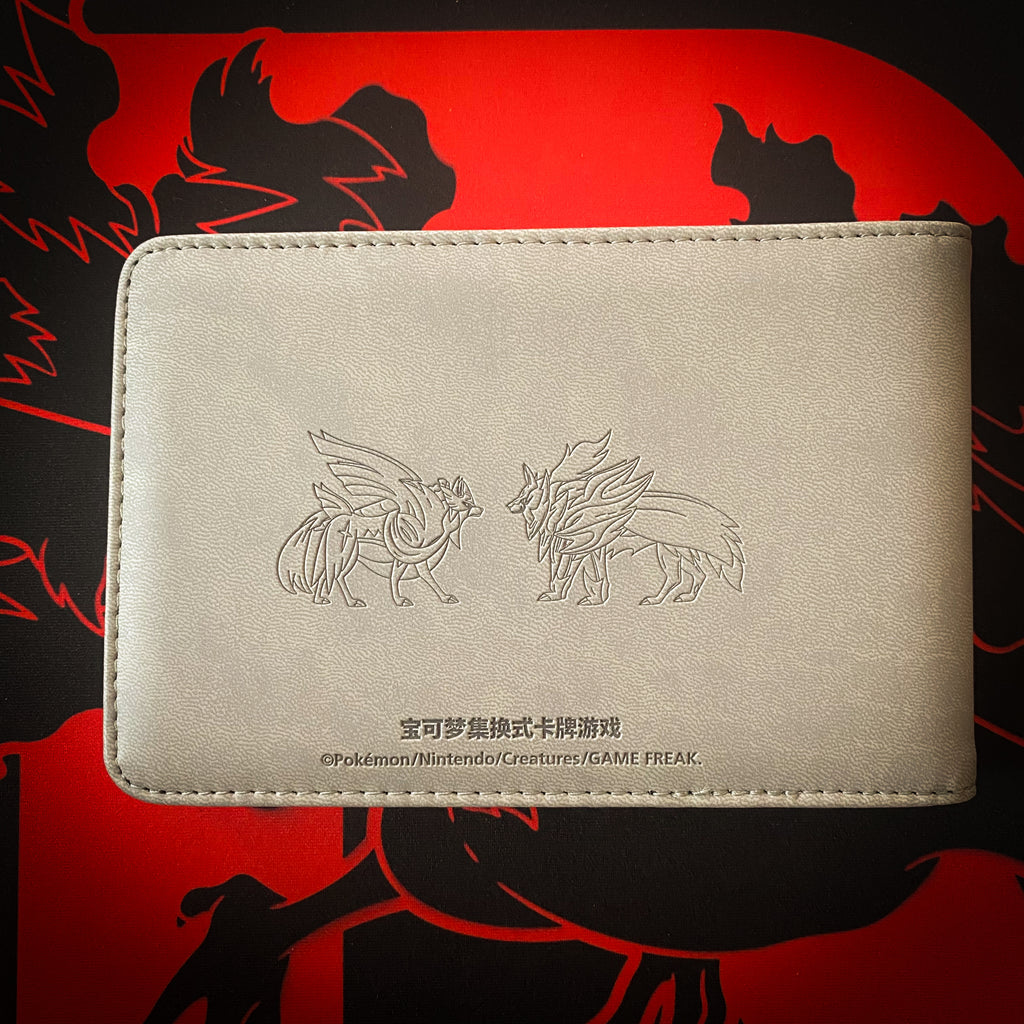 2-Pocket Pokemon Mini Binder . Steel Energy / Grijs . Plaats voor 64 kaarten