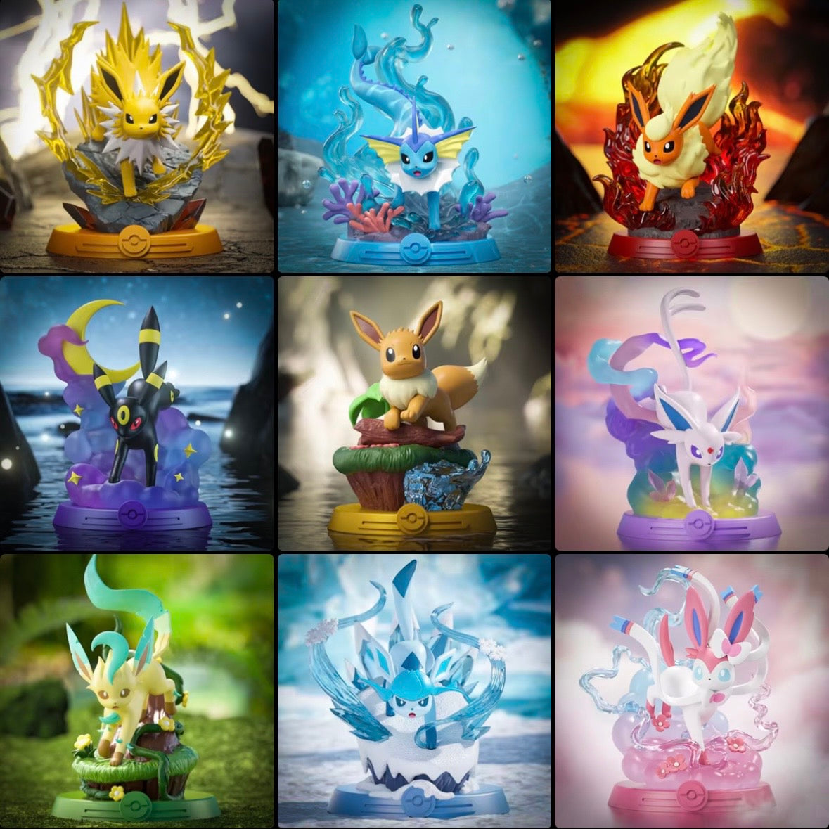 Pokemon Blind Box . Eevee & Eeveelutions beeldje