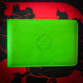 2-Pocket Pokemon Mini Binder . Grass Energy / Groen . Plaats voor 64 kaarten